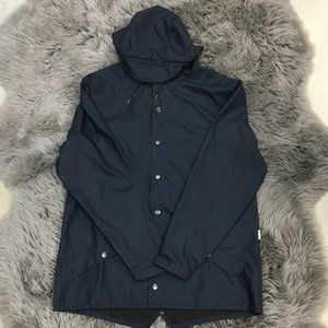 Rains | Unisex Rain Jacket | Navy | Size M/L